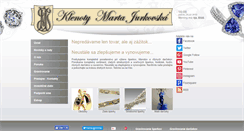 Desktop Screenshot of klenotnici.sk